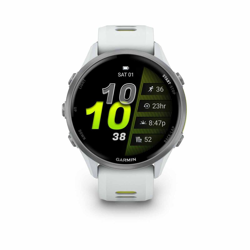 GARMIN Forerunner 970, Gps, Whitestone/amp Yellow GM-010-02969-61-image 1