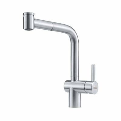 FRANKE Atlas Neo Stainless Steel Kitchen Sink Mixer W/ Pull Out Spray CT196S