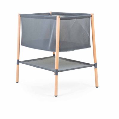 CHILDHOME Crib - Natural Anthracite (online) EVOLUX