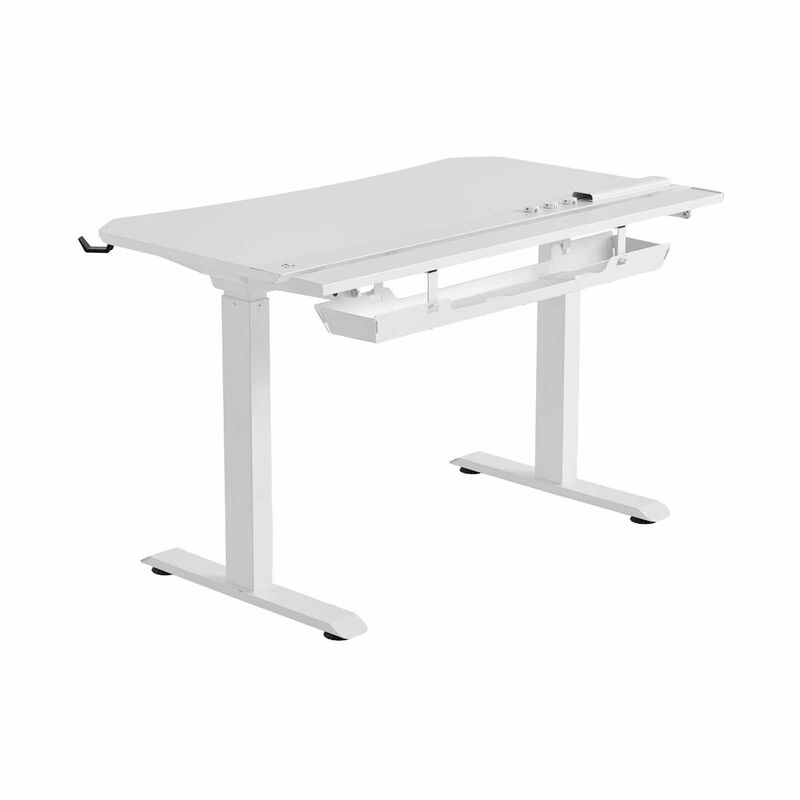 TTRACING Tivon Smart Standing Desk - 1.2 White TTRTVNSDSKTBLT001-WH-image 2