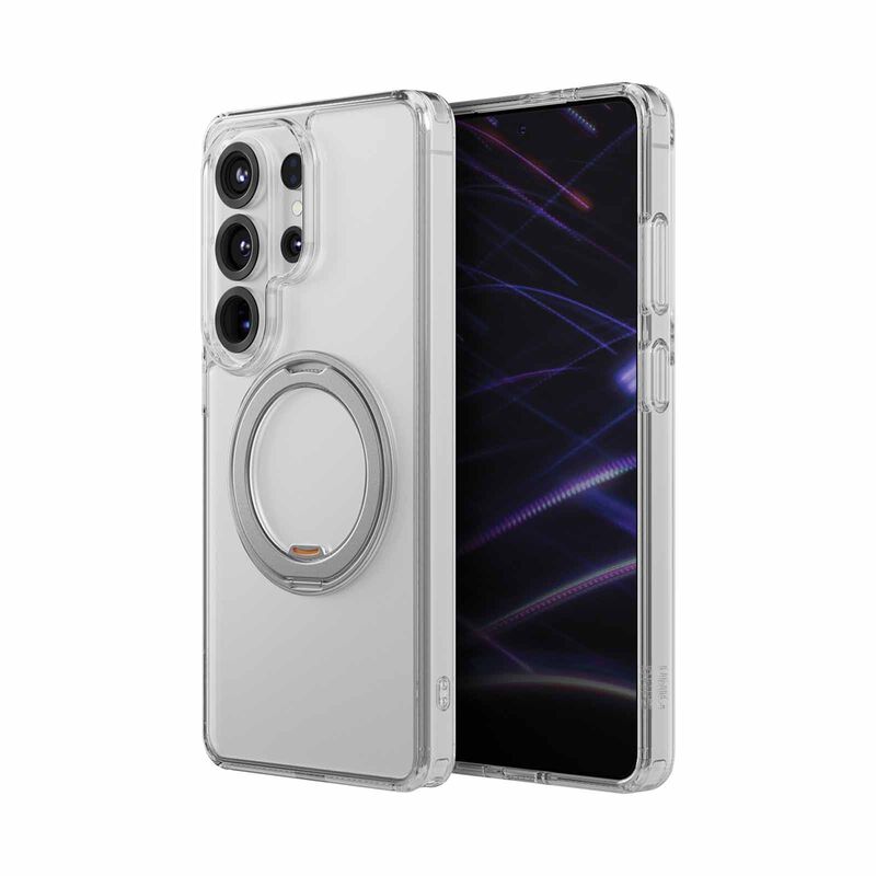 UNIQ Hybrid Galaxy S26 Ultra Swivix With 360 Rotating Kickstand - Lucent Clear UNIQ-GS26UHYB-SWVLCLR-image 1