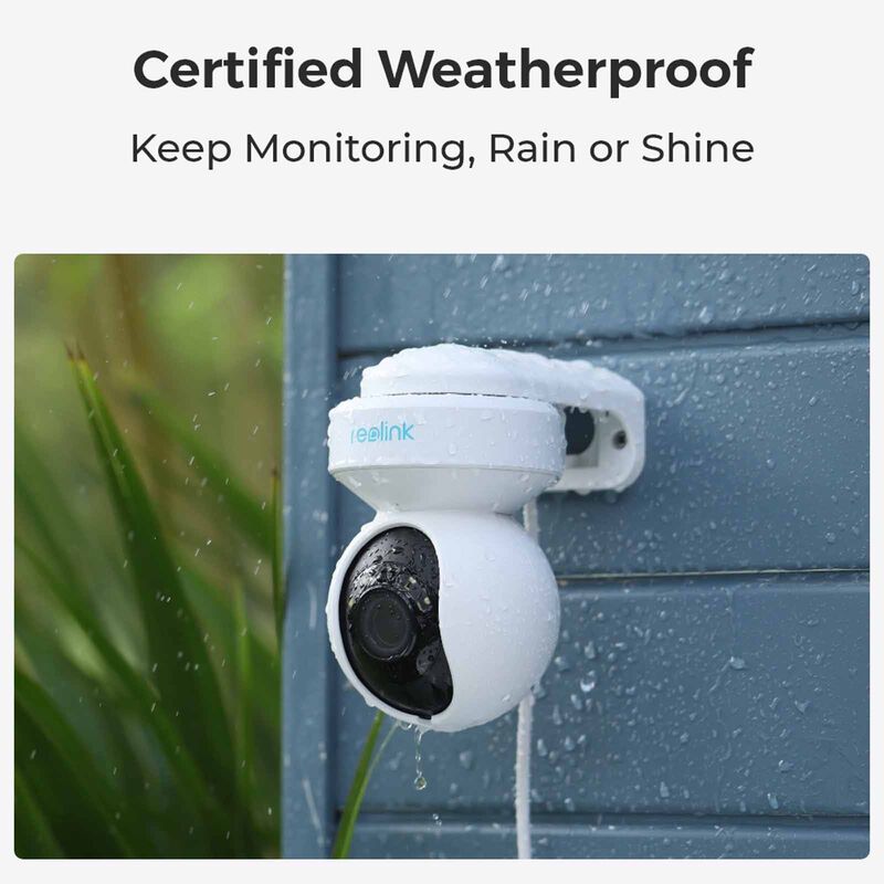 REOLINK Reolink E1 Outdoor Pro 4k 8mp Ptz Camera For Home Security, Wi-fi 6, Motion Tracking Person/vehicle WCE1PT4K01-image 10