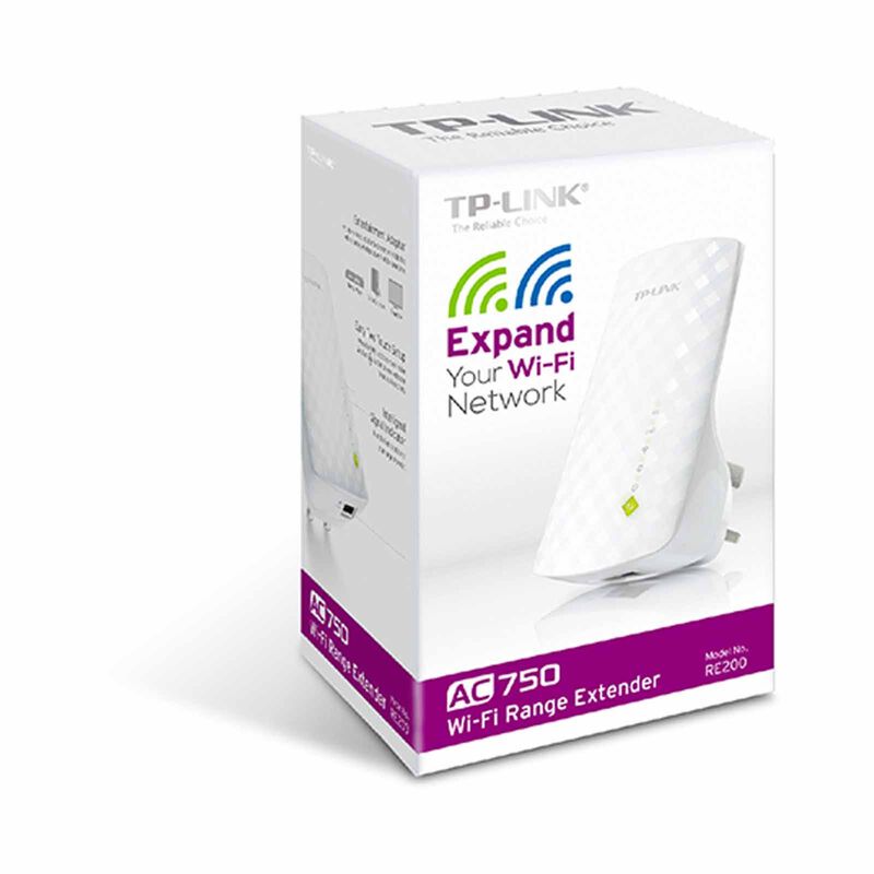 TP LINK Ac750 Wi-fi Range Extender RE200-image 2