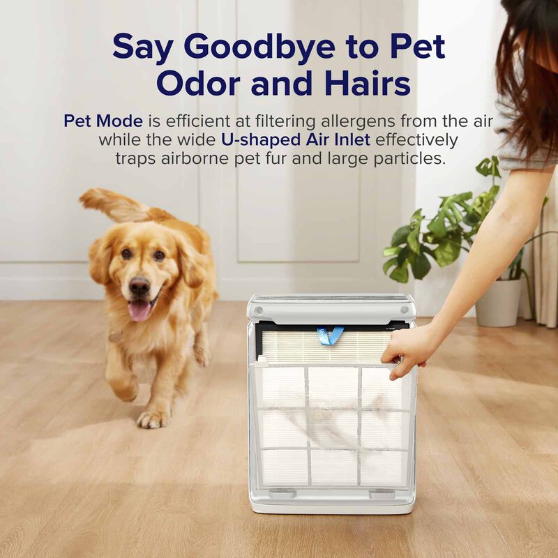 LEVOIT Vital 100s Pet Care H13 True Hepa Pet Fur Allergies Smart Air Purifier LV-VT100S-WH-image 12
