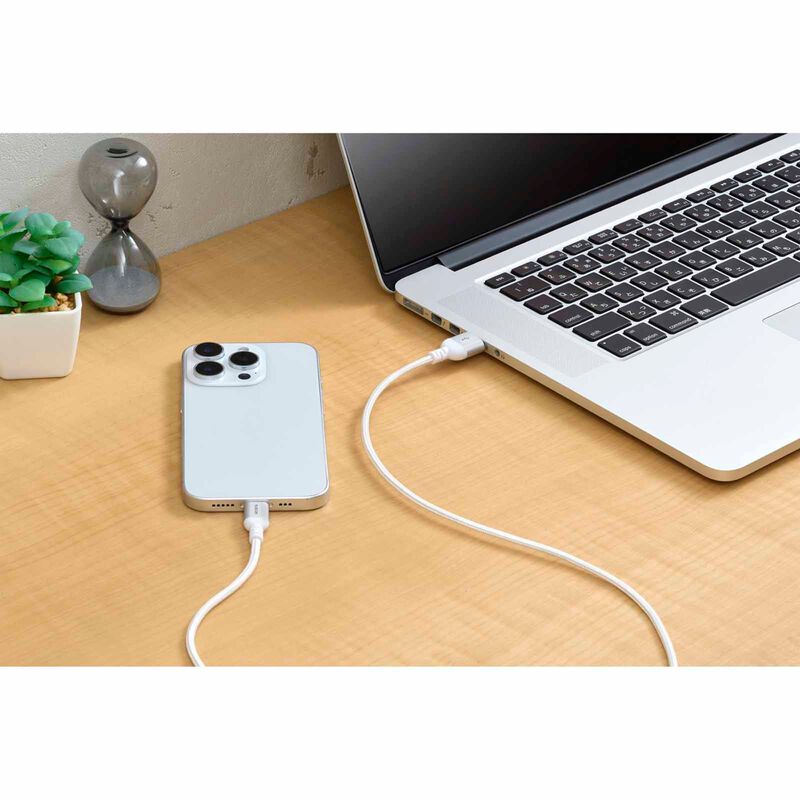 ELECOM Usb C- Usb A 0.5m MPA-ACASAN05WH-image 4