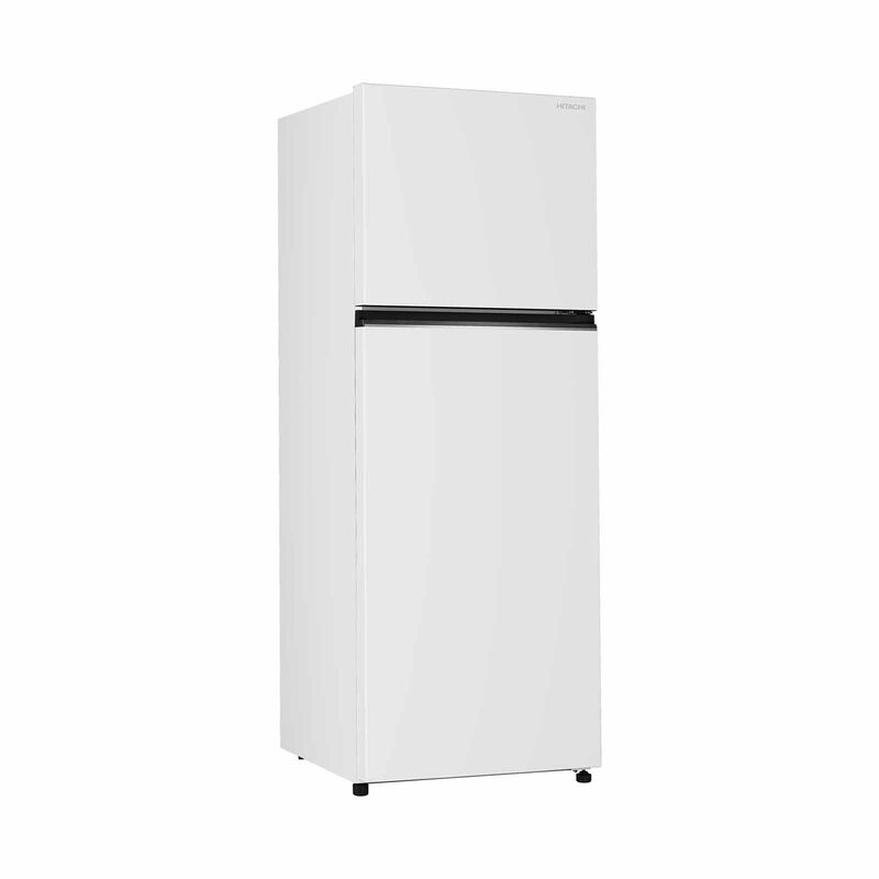 HITACHI 2 Door Top Mount Freezer Fridge (409l) - Pure White HRTN6443SPWHSG-image 2