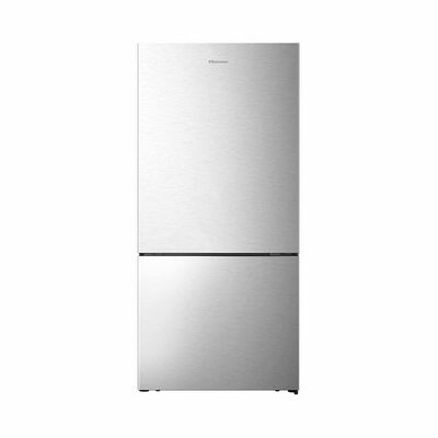 HISENSE Bottom Mount Fridge - Silver Steel (504l) RB650N4SSV