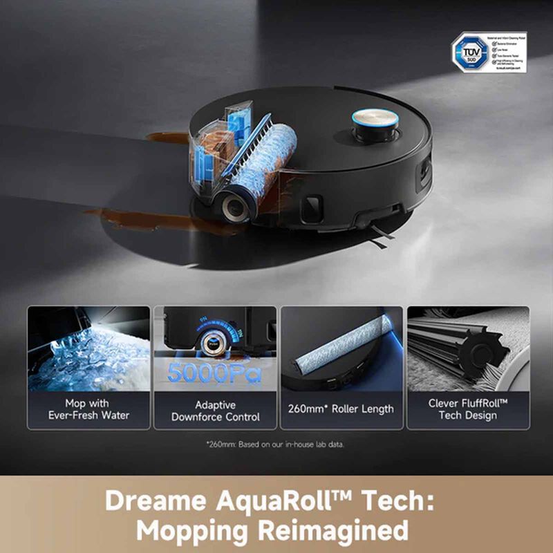 DREAME Aqua10 Ultra Roller Robot Vacuum Cleaner AQUA10 ULTRA ROLLER-image 8