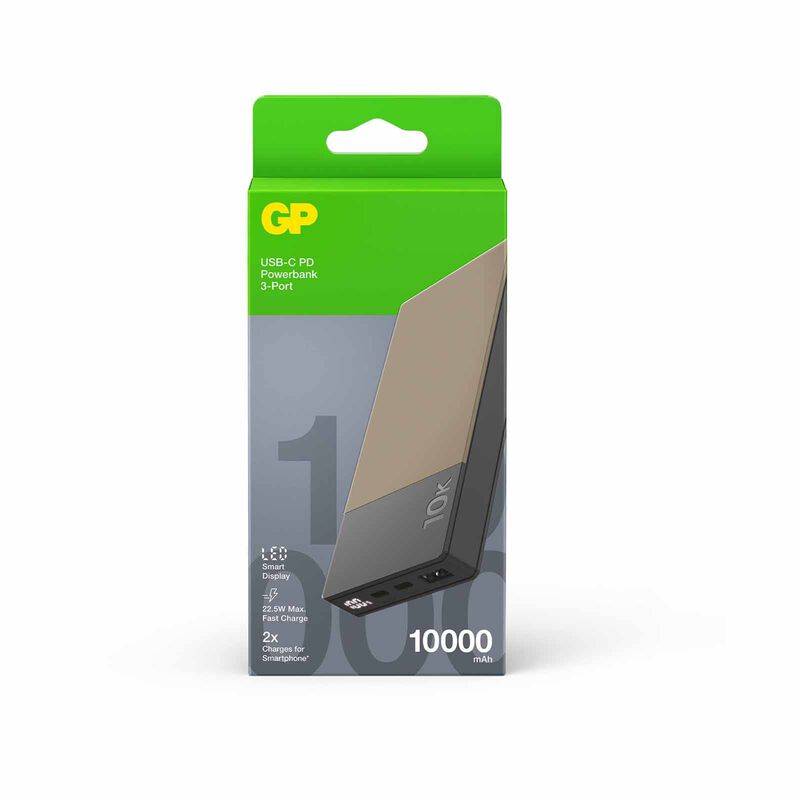 GP Gp M2+ Powerbank 10,000mah (cream) GPACCM10C002-image 4