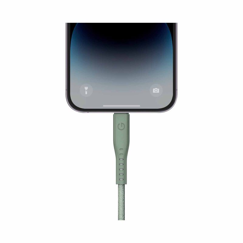 ENERGEA Flow C-l Mfi Cable 480mbps With Mct 1.5m - Green CBL-FLCL-GRN150M-image 4