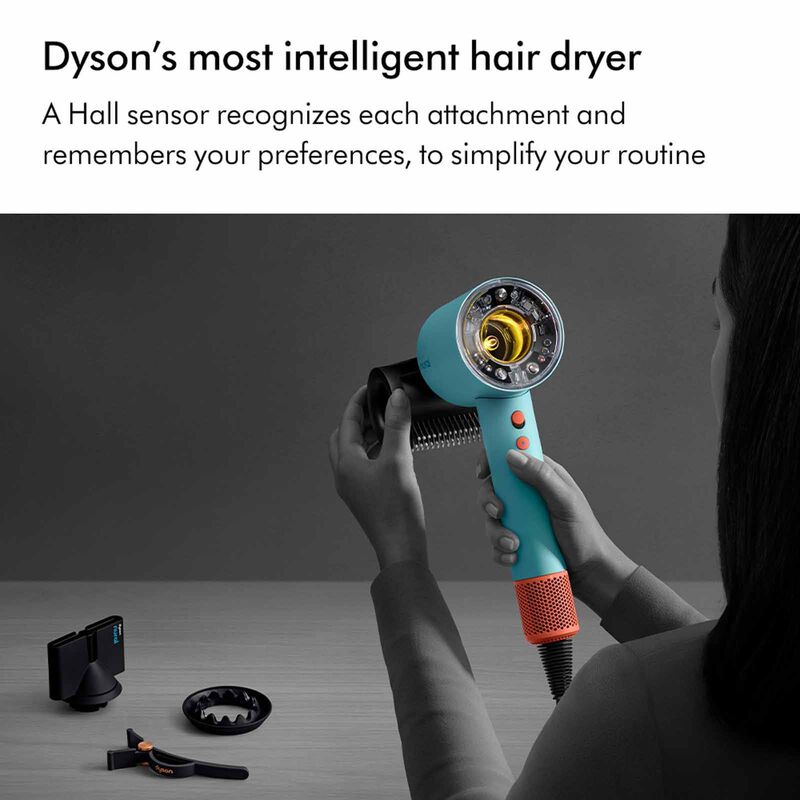 DYSON Hd16 Supersonic Nural Hair Dryer (176979-01) - Ceramic Apricot/topaz HD16 T1/T2 UK/IE/SA/AE/HK/MY/SG CEAPC/TZ-image 8