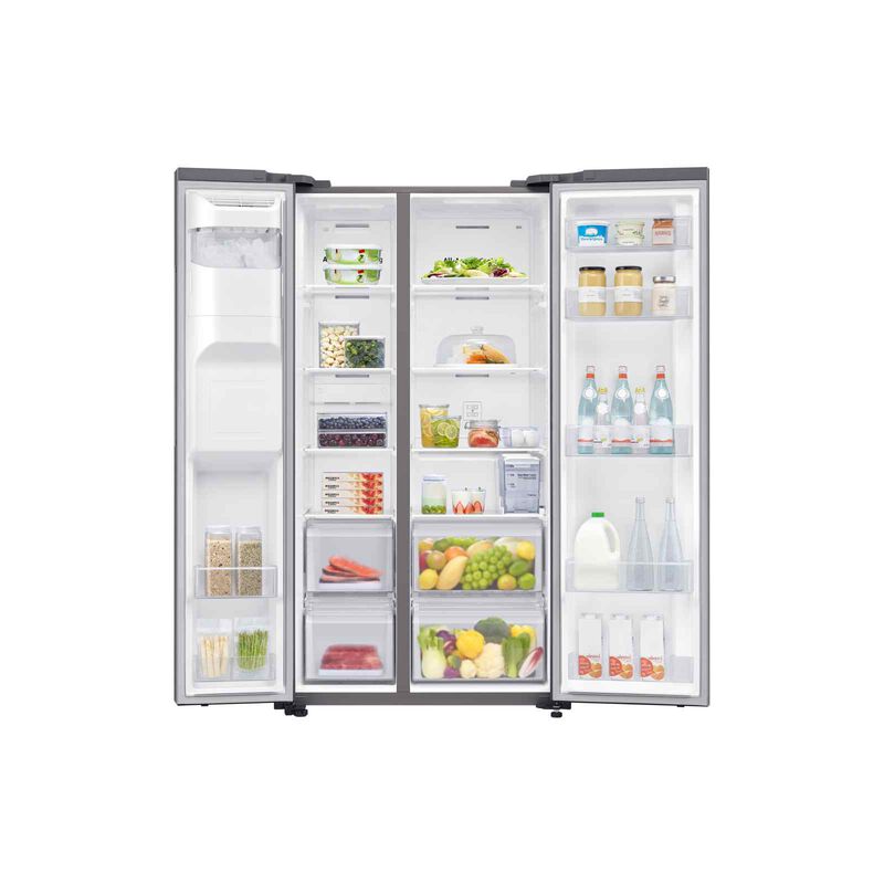 SAMSUNG 2 Dr Fridge (617l) - Gentle Silver Matt RS64R5306M9/SS-image 2