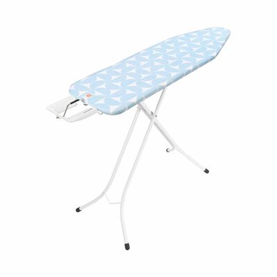 BRABANTIA Ironing Board B, 124x38 Cm, Solid Steam Iron Rest - Fresh Breeze (special Buy) BBT 292088