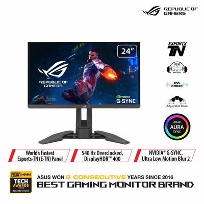 ASUS 24in Rog Swift Pro Fhd 540hz Gaming Monitor PG248QP
