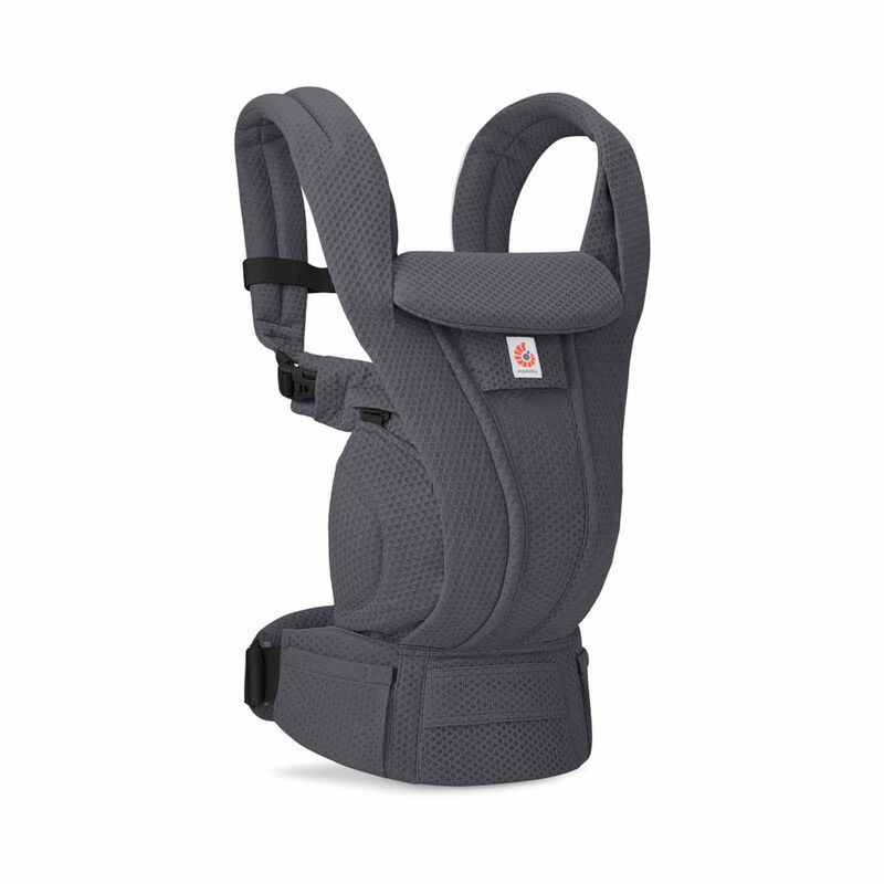 ERGOBABY Omni Deluxe All In One Mesh Baby Carrier - Graphite Grey- Online Exclusive BCODMGRAPH-image 4