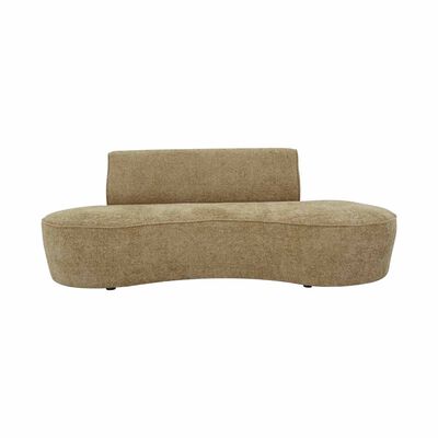 MUZE Armless Sofa (fab) Fawn TAMMI