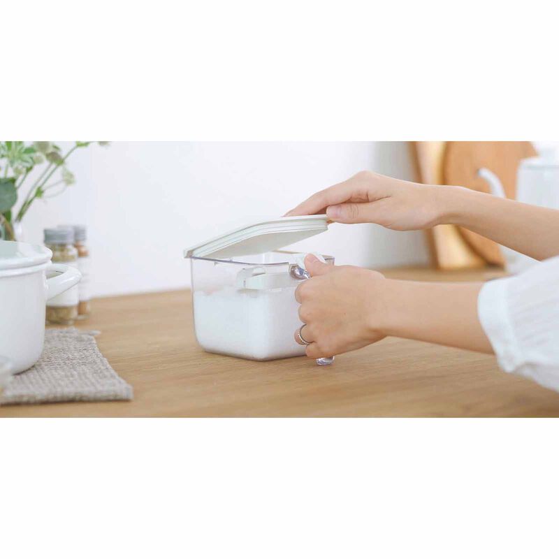 MARNA Good Lock Salt/sugar Container Wide (104x95x155mm) - Grey K775-GY-image 4