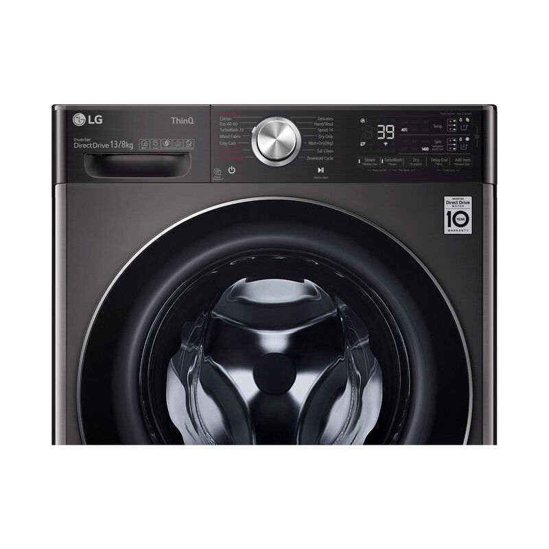 LG Front Load Washer And Dryer (13kg/8kg) FV1413H2BA-image 5