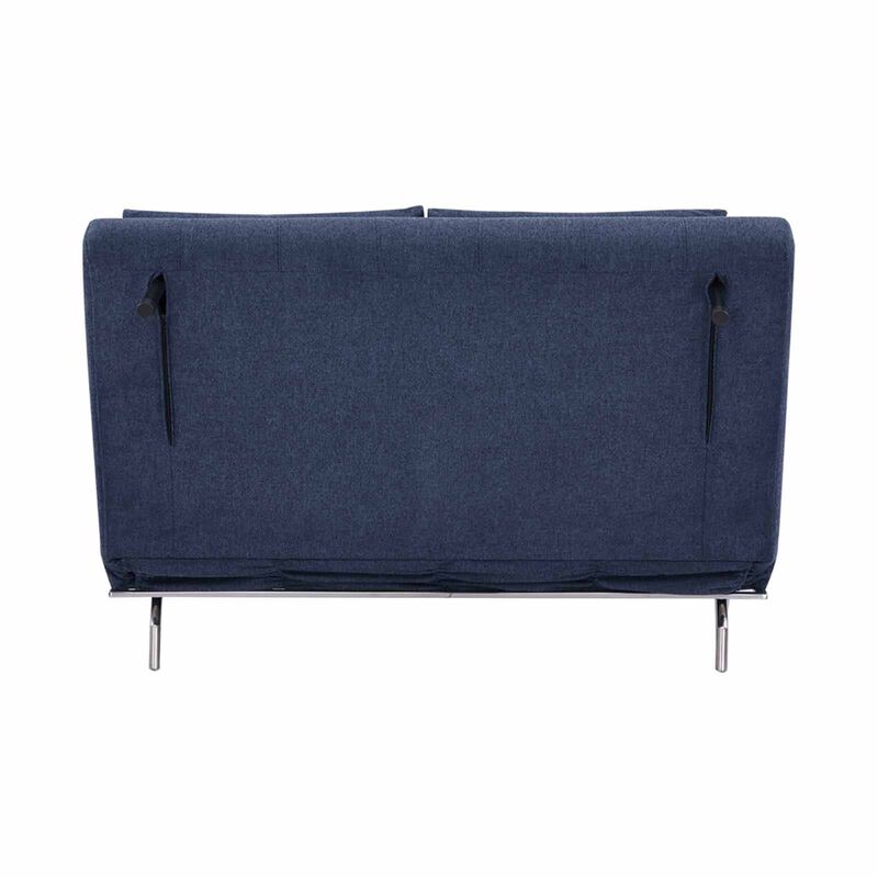 Sofa Bed Blue LUSIA-image 9