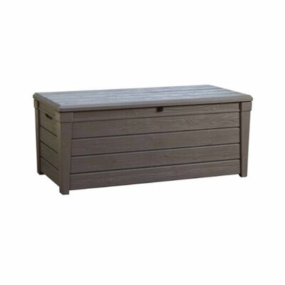 KETER Brightwood Storage Box Brown D-KT-35-4454