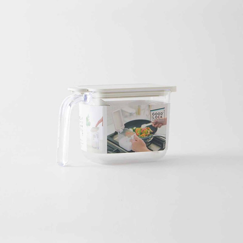 MARNA Good Lock Salt/sugar Container (68x95x155mm) - White K736-W-image 10