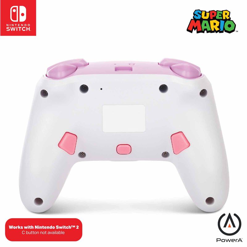 POWERA Nsw Enwl Controller Princess Peach Plaid (wlc001) NSGP0255-01-image 2