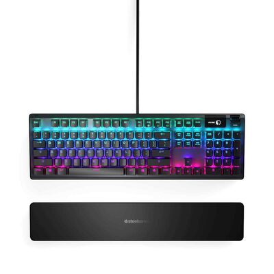 STEELSERIE Us Gaming Keyboard Hybrid Blue Switch APEX 5 RGB