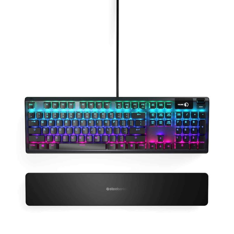 STEELSERIE Us Gaming Keyboard Hybrid Blue Switch APEX 5 RGB-image 1