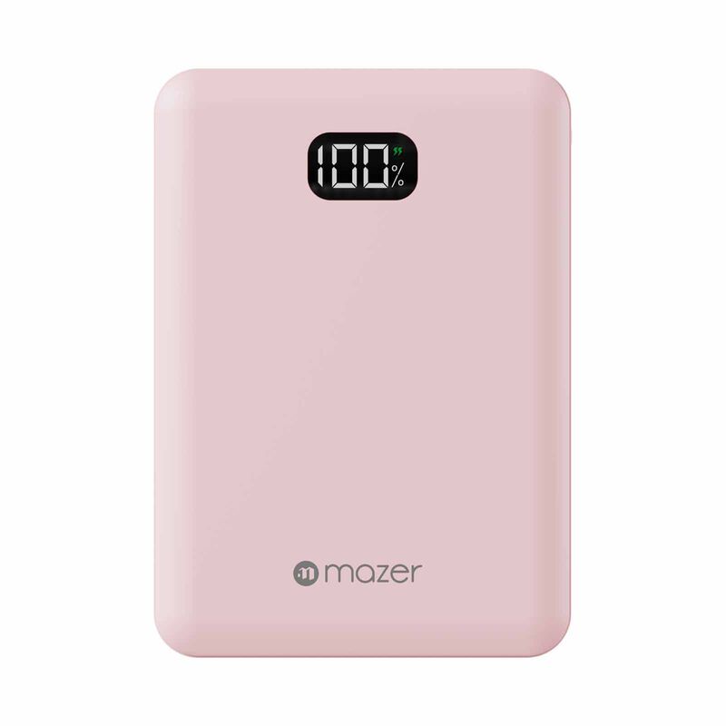MAZER Pocketcharge 8000mah/pd20w/qc3.0 Powerbank - Pink M-POCKET8.0V5-PK-image 1