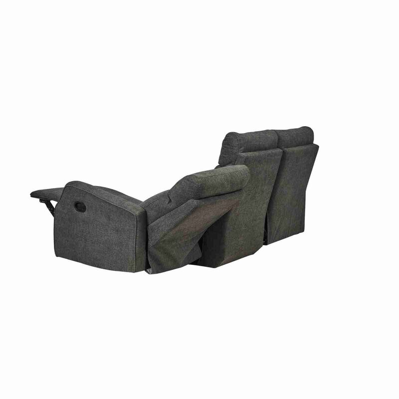 MIZU DESIG 3rr Seater Recliner (fab) Mto Fabric Sofa ELLA-image 37