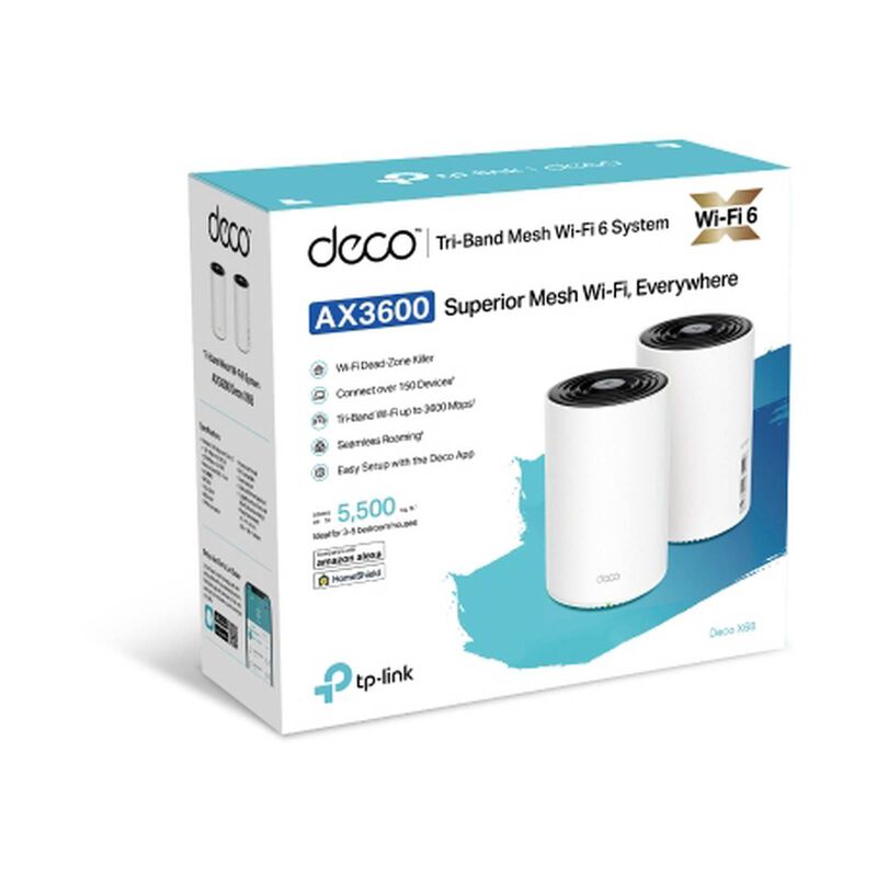 TP LINK Ax3600 Whole Home Mesh Wi-fi 6 Unit (tri-band) TPL-DECO-X68-1PK-image 5