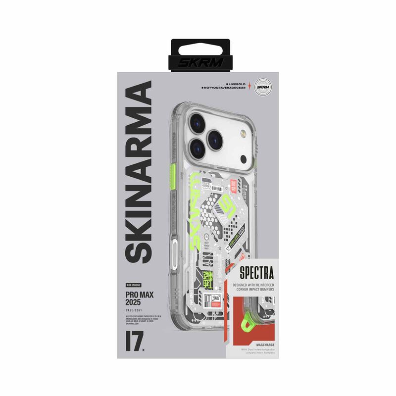 SKINARMA Iphone 17 Pro Max (2025) 6.9" Spectra (mag-charge) SK-2025IPP6.9-SPTR-TINT-image 1