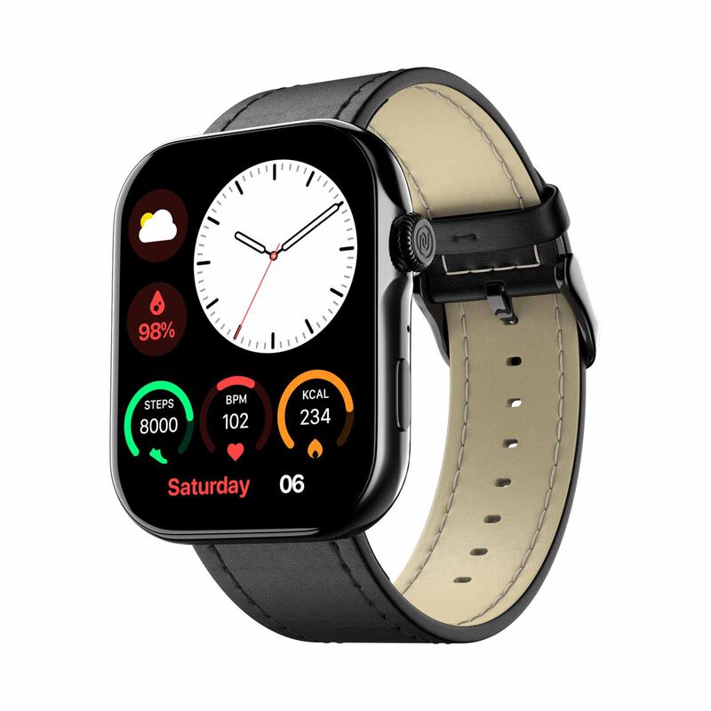 NOISE Colorfit Ultra 3 Smartwatch - Classic Black WRB-SW-COLORFITULTRA3-LTHR-BLK_BLK-image 5
