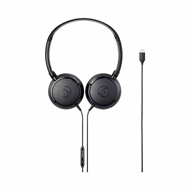 AUDIO TECH Usb Type-c Headphones (black) ATH-S120C BK-image 2