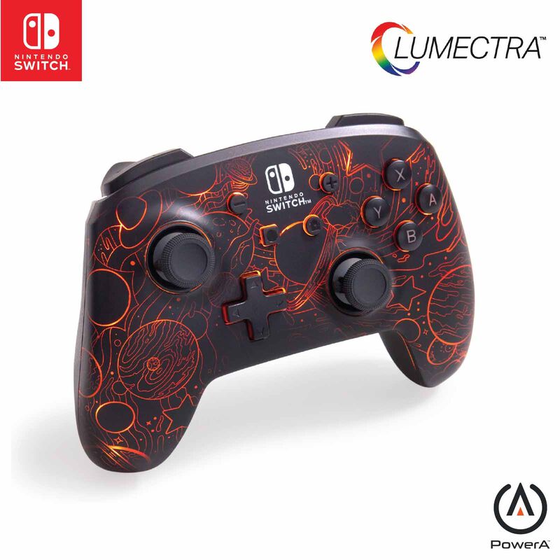 POWERA Enhanced Wireless Controller For Nintendo Switch With Lumectra - Galactic Vortex NSGP0349-01-image 5