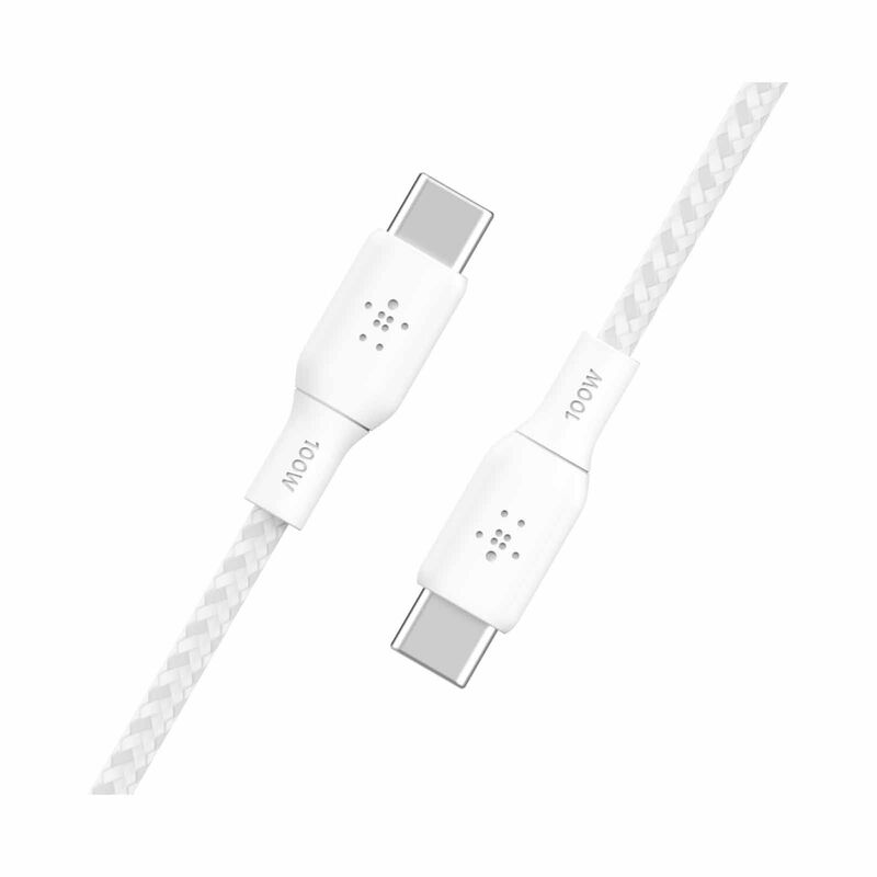 BELKIN Boostcharge Usb-c To Usb-c Cable 100w 2m White CAB014BT2MWH-image 3