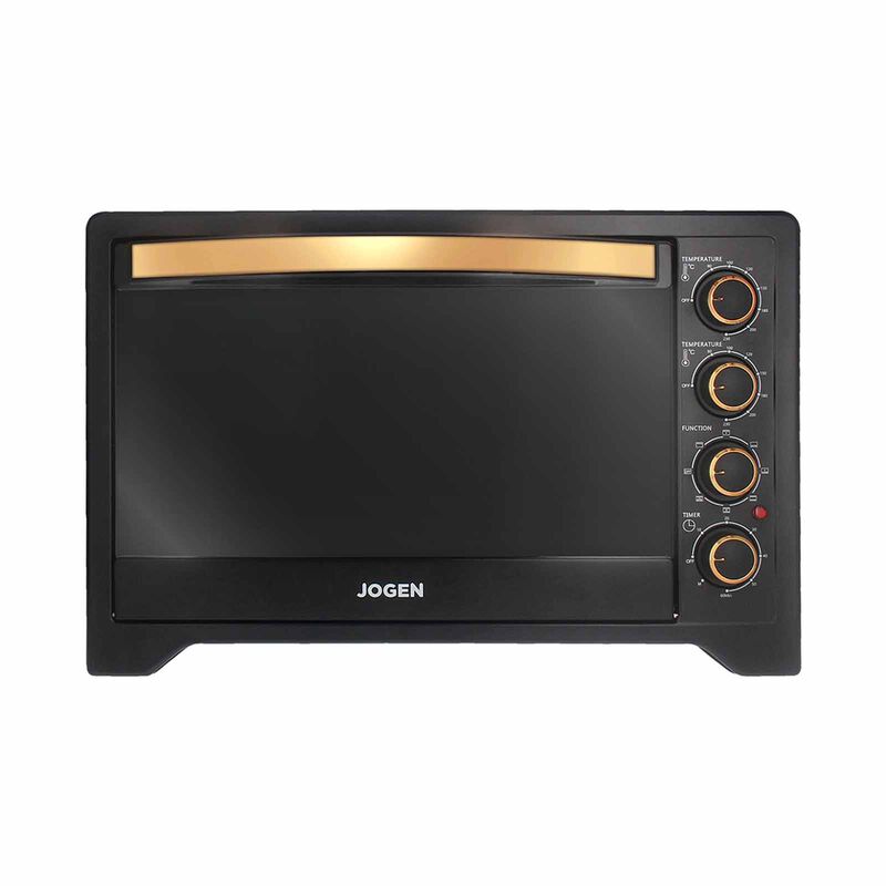 JOGEN 45l Self Cleaning Convection Oven (2500w) - Black EO 2500SBK-image 1