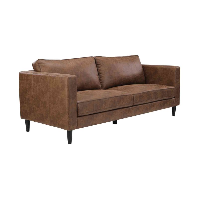 3 Seater (fab) Saddle Fabric Sofa BOWEN-image 2
