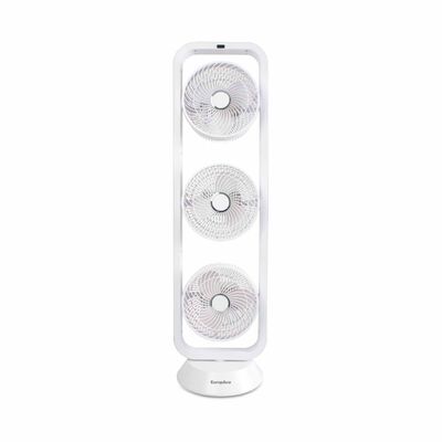 EUROPACE 9 In Trio Oscillating Stand Fan (white) EQQ7931S WHITE
