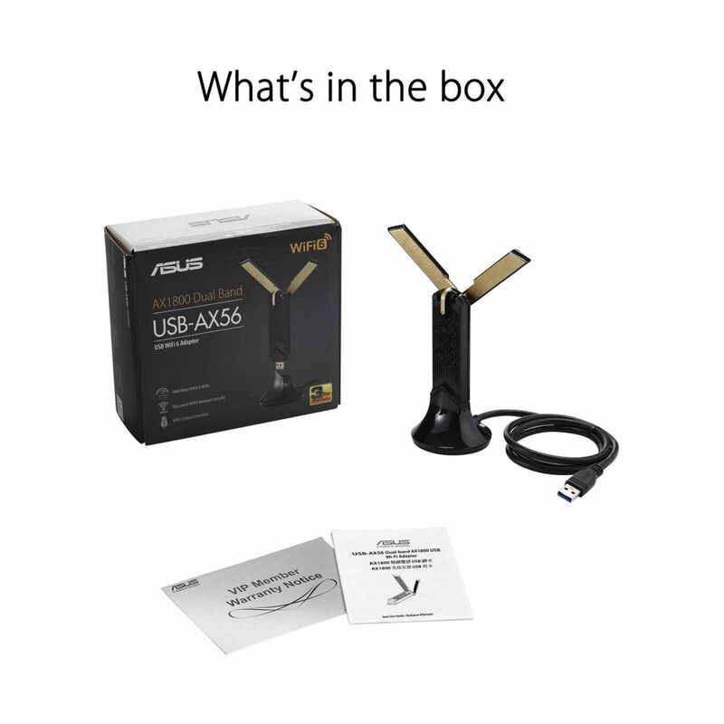 ASUS Dual Band Ax1800 Usb Wifi Adapter USB-AX56-image 4