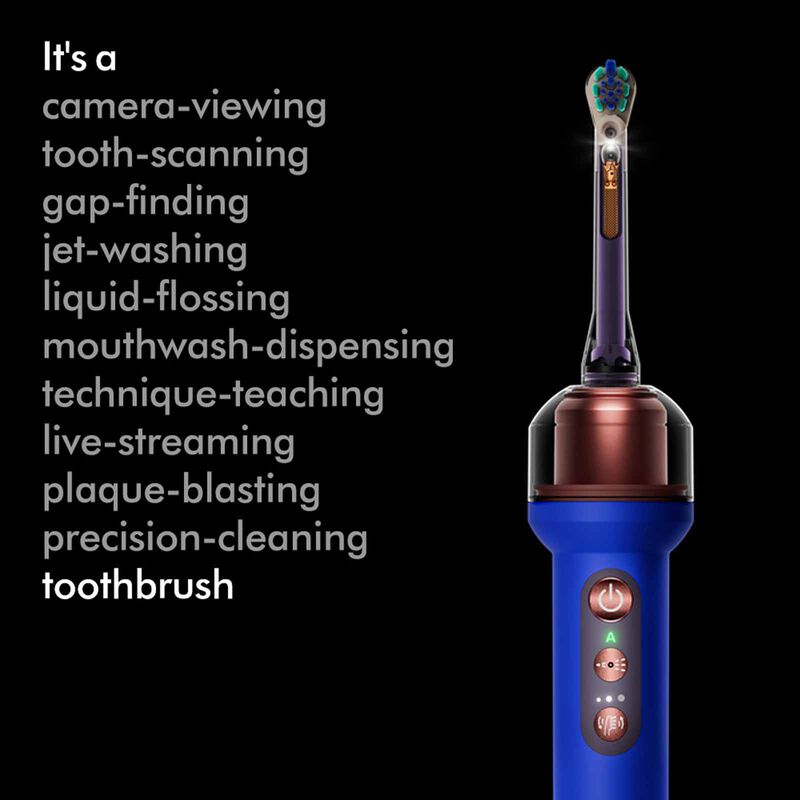 DYSON Camerajet Electric Toothbrush With Starter Kit (638168-92) - Ceramic Ultra Blue OC01-CEBU - STARTER KIT (638168-92)-image 2