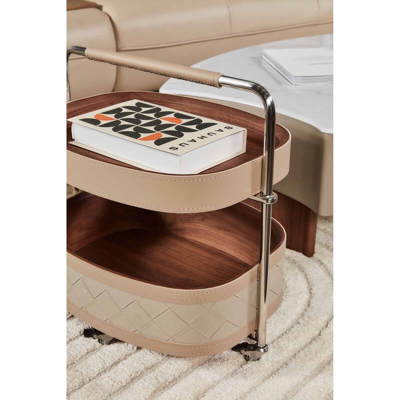MUZE Coffee Table With Trolley Side Table TROKEY-image 16