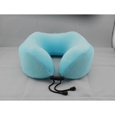 TRAVEL JOY Rollable Memory Foam Travel Pillow - Turquoise TJRTP-TURQ