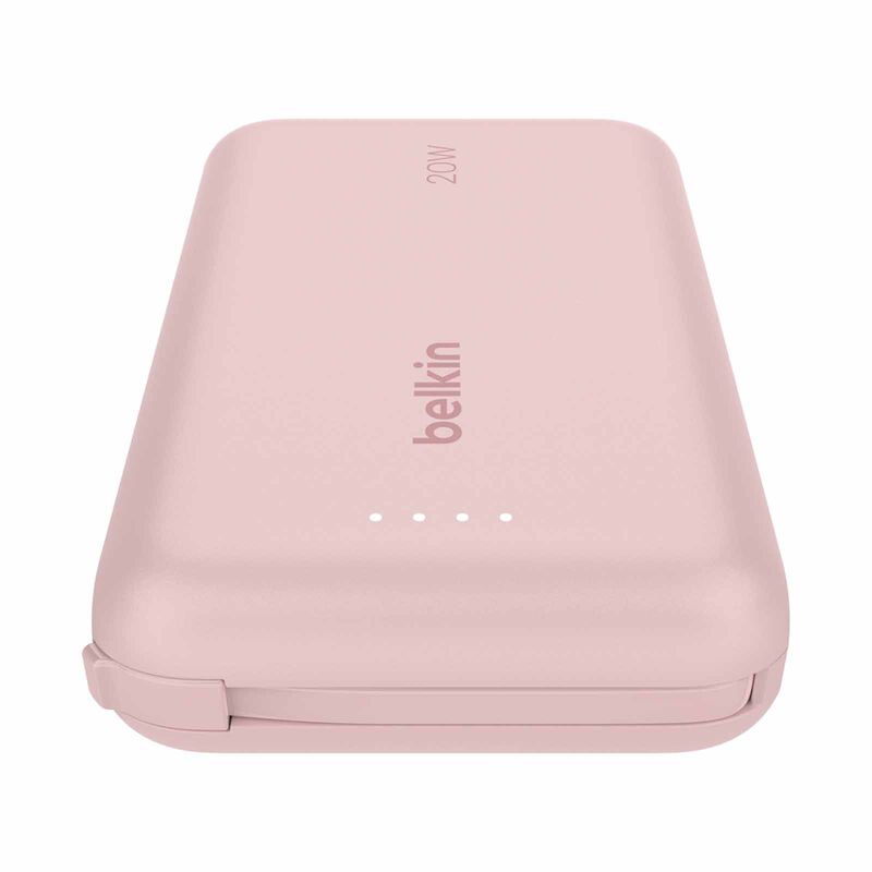 BELKIN Powerbank 10k W/ Cable Pink Pd 20w BPB021FQPK-image 3