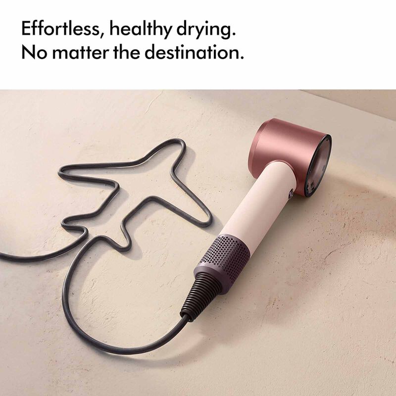 DYSON Supersonic Travel Hair Dryer Hd19 (492448-01) - Ceramic Pink/rosegold HD19 HK/MY/SG CEPK/ROSEGD-image 8