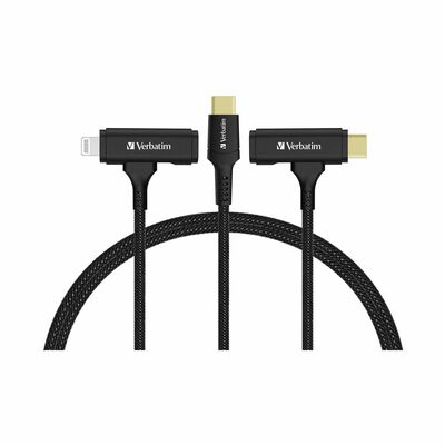 VERBATIM Usb-c & Lightning 2-in-1 Cable (120cm) VM66974