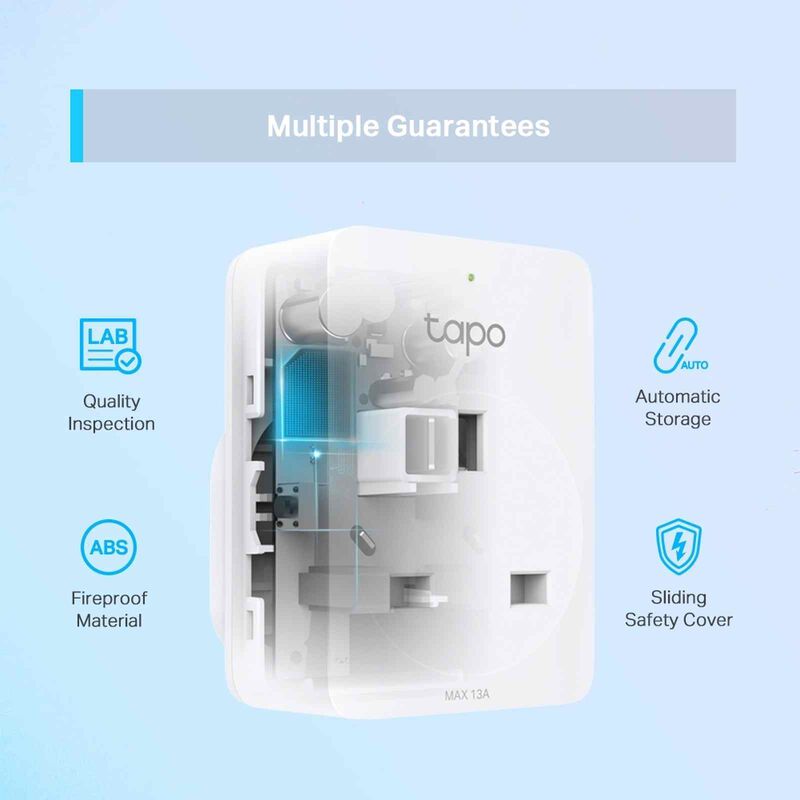 TP LINK Tapo P100 Mini Smart Wi-fi Socket 2 Pk TPL-TAPO-P100-2PK-image 2