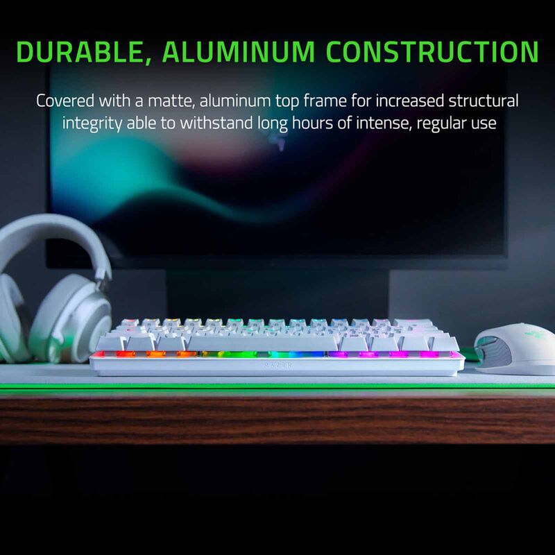 RAZER Huntsman Mini Mercury Opti Gaming Keyboard Purple RZ03-03390300-R3M1-image 5