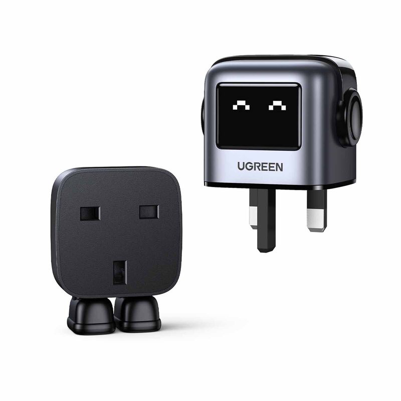 UGREEN Cd361_25686 Nexode Rg 65w Pd Gan Fast Charger (2c1a), Black 25686-image 5