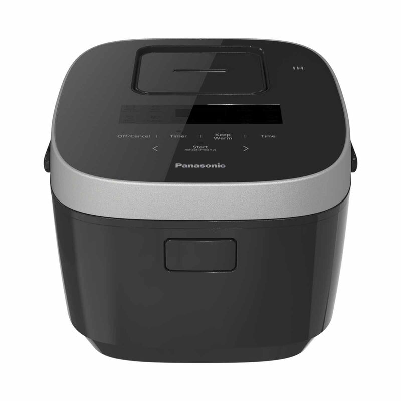 PANASONIC Ih Low Sugar Rice Cooker (1.0l) - Black SR-HFL103KSH-image 1